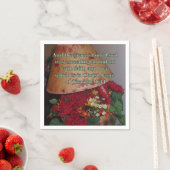 Fülle mit dem Glauben Serviette (Beispiel)