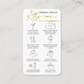 Fülle nach Pflegeanweisungen Schönheit Gesichtsloh Visitenkarte (Vorderseite)