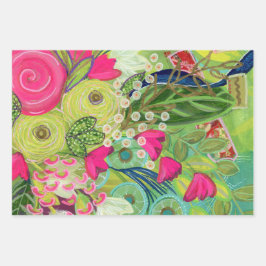 Fülle von Bling-GIFrap Geschenkpapier Set