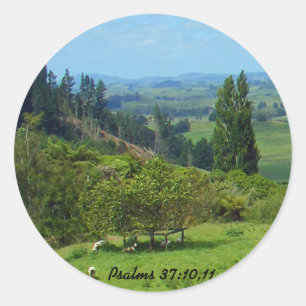 Fülle von Friedensklebern Runder Aufkleber