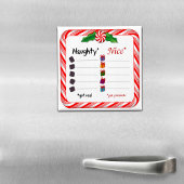 Füllen Sie das Blanks Magnet Naughty oder Nice aus