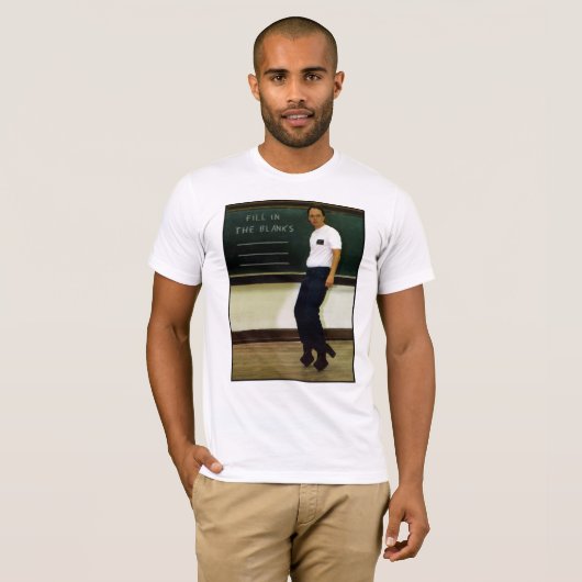 Füllen Sie die Leerzeichen aus T-Shirt (Vorne ganz)