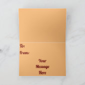 Füllen Sie die Luft mit einer Musikkarte Karte (Innenseite)