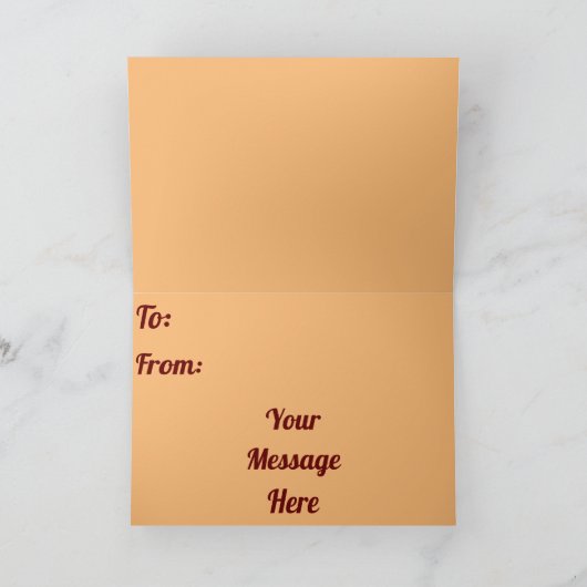 Füllen Sie die Luft mit einer Musikkarte Karte (Innenseite)