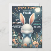 Füllen Sie die Natur, die ein Bunny macht einen 1. Einladung (Vorderseite)