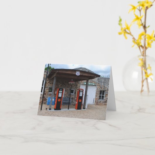 Füllen Sie er oben auf Weg 66 Karte (Gelbe Blume)