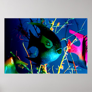 FÜLLEN Sie FISCHE kolossales 72" x 52" jGibney Poster