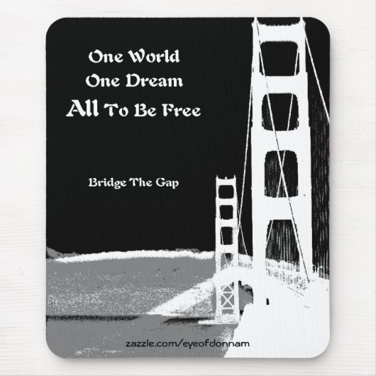 Füllen Sie Gap Mousepad (Vorne)