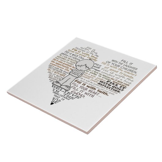 Füllen Sie Ihr Herz Fliese (Seite)