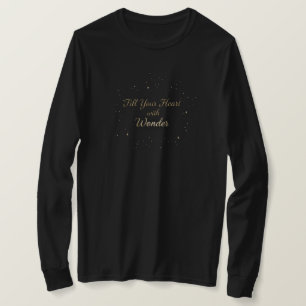 Füllen Sie Ihr Herz mit Weihnachtswunder-Stimmung T-Shirt