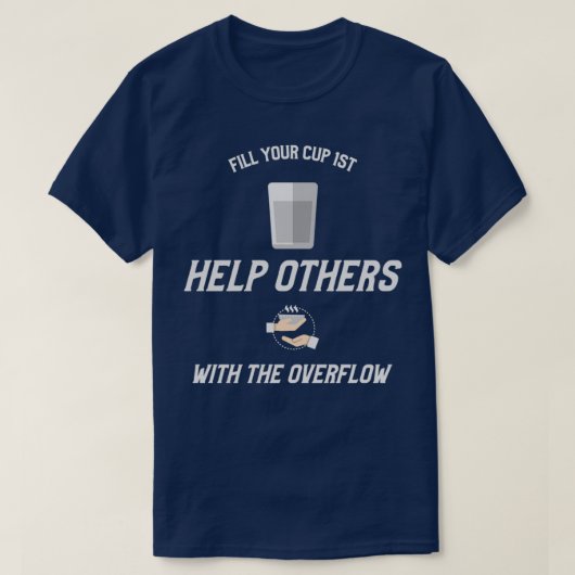 Füllen Sie Ihren Cup 1. T-Shirt (Design vorne)