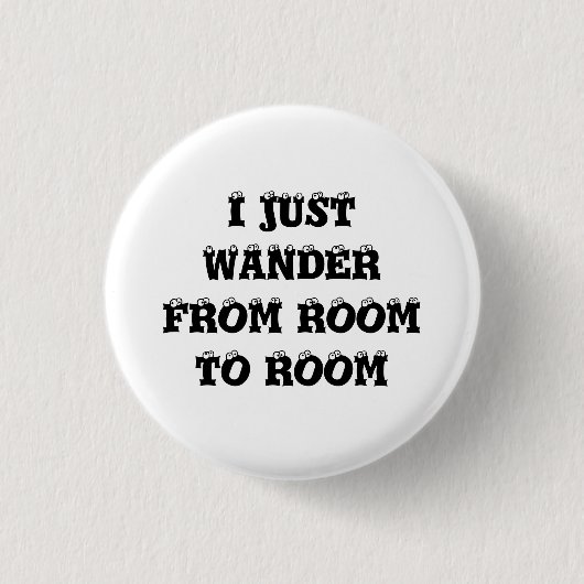 Füllen Sie Knopf-Schablone Button (Vorderseite)