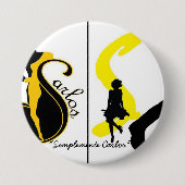 Füllen Sie Knopf-Schablone Button (Vorderseite)