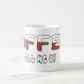 Füllen Sie mich auf Kaffeetasse (Mittel)