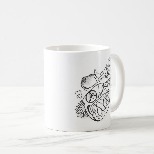 FÜLLEN Sie MICH HERAUF BRO (Straßenfeger) Kaffeetasse (VorderseiteRechts)