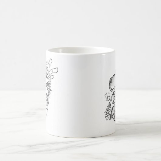 FÜLLEN Sie MICH HERAUF BRO (Straßenfeger) Kaffeetasse (Mittel)