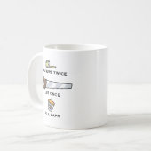 Füllen von Lücken Kaffeetasse (Vorderseite Links)