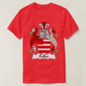 Fuller Coat of Arms Fuller Family Crest  T-Shirt (Design vorne)