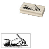 Füller in der Hand Stempel (Stempel)