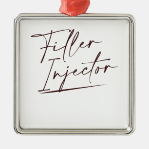 Füller-Injektor Kosmetische Einspritzdüse Ornament Aus Metall