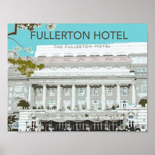 Fullerton Hotel Poster (Vorne)