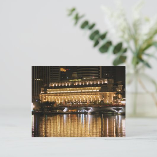 Fullerton Hotel Postkarte (Stehend Vorderseite)