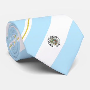 Fullerton (Kalifornien) Stadtflagge Neck Tie Krawatte