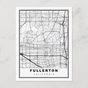 Fullerton Karte