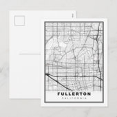 Fullerton Karte (Vorne/Hinten)