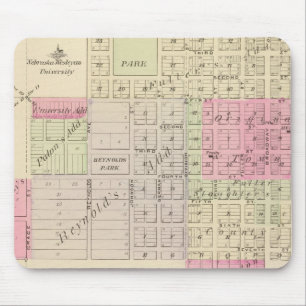 Fullerton und Genua, Nebraska Mousepad