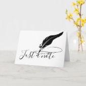 Füllfederhalter Karte (Gelbe Blume)