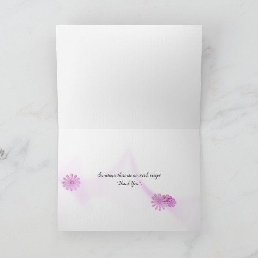 Füllfederhalter mit Gänseblümchen danke (Innenseite)