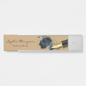 Füllfederhalter mit Tinte für Schreibtisch Türschild (Vorderseite )