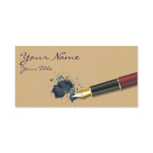 Füllfederhalter mit Tintenlot