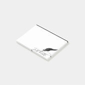 Füllfederhalter Post-it Klebezettel (angewinkelt)