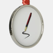 Füllfederhalter Silbernes Ornament (Rechts)