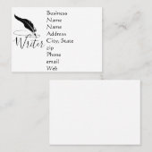 Füllfederhalter Visitenkarte (Vorne/Hinten)