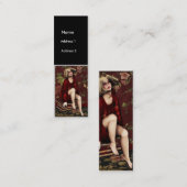 FullFigureLady Mini Visitenkarte (Vorne/Hinten)