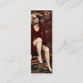 FullFigureLady Mini Visitenkarte (Rückseite)