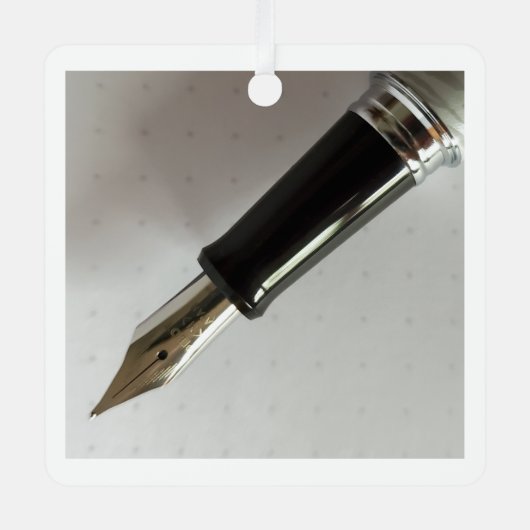 Füllhalter Ornament Aus Metall (Vorderseite)