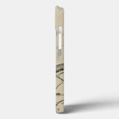 Füllhalter und Watchface mit Notizen Case-Mate iPhone Hülle (Rückseite / Links)