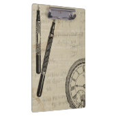 Füllhalter und Watchface mit Notizen Klemmbrett (Rechts)