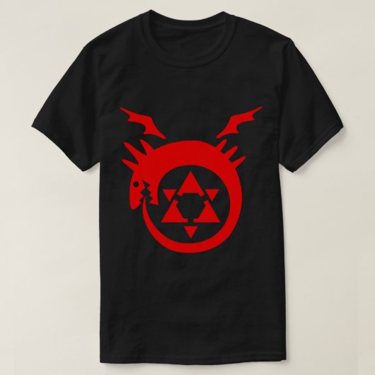 FullMetal Alchemist Uroboro [rot] T-Shirt (Design vorne)