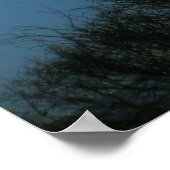 FullMoon Sunrise Poster (Ecke)