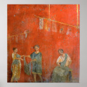 Fullonica von Veranius Hypsaeus Poster (Vorne)