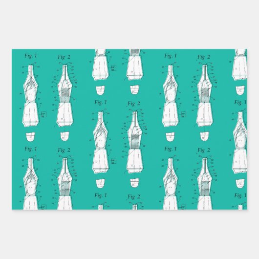 Füllpapier für Füllfederhalter Geschenkpapier Set (Vorderseite 3)