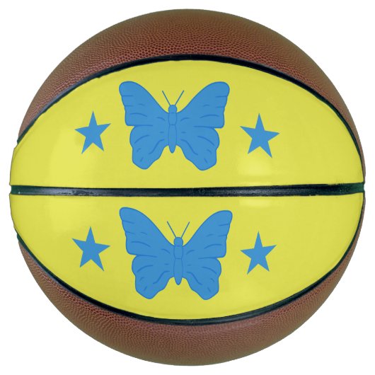Fullsize Basketball with Flag of Bady Bassit (Vorderseite)
