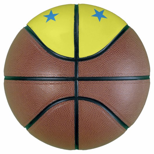 Fullsize Basketball with Flag of Bady Bassit (Rechts)