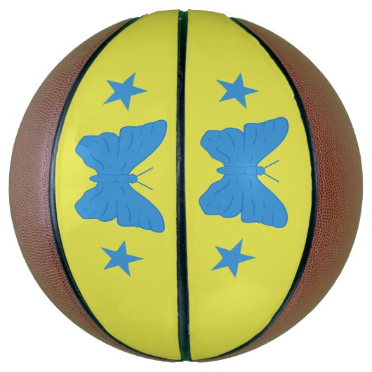 Fullsize Basketball with Flag of Bady Bassit (Vertikal)