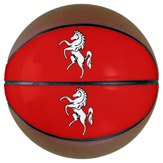Fullsize Basketball with Flag of Kent County (Vorderseite)